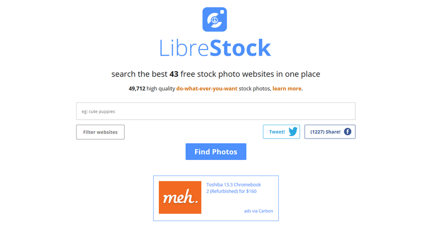 免費圖庫搜尋器 LibreStock01