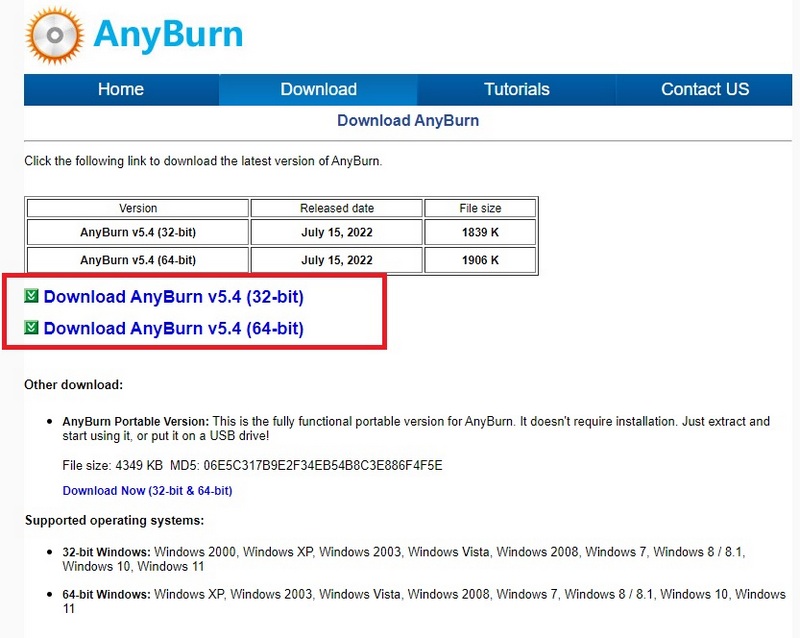 免費燒錄軟體下載 AnyBurn 全功能燒錄 介面直觀簡易