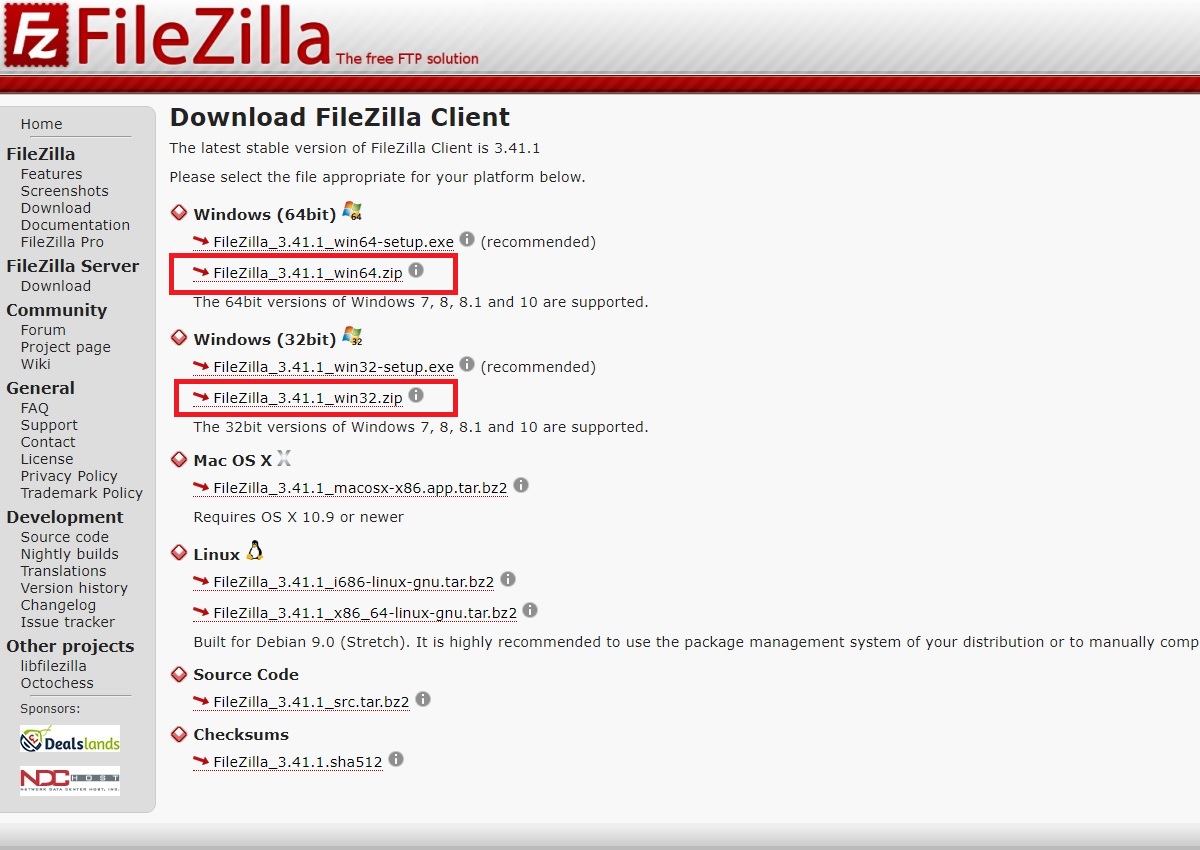 Filezilla繁體中文版下載 免安裝版本推薦使用