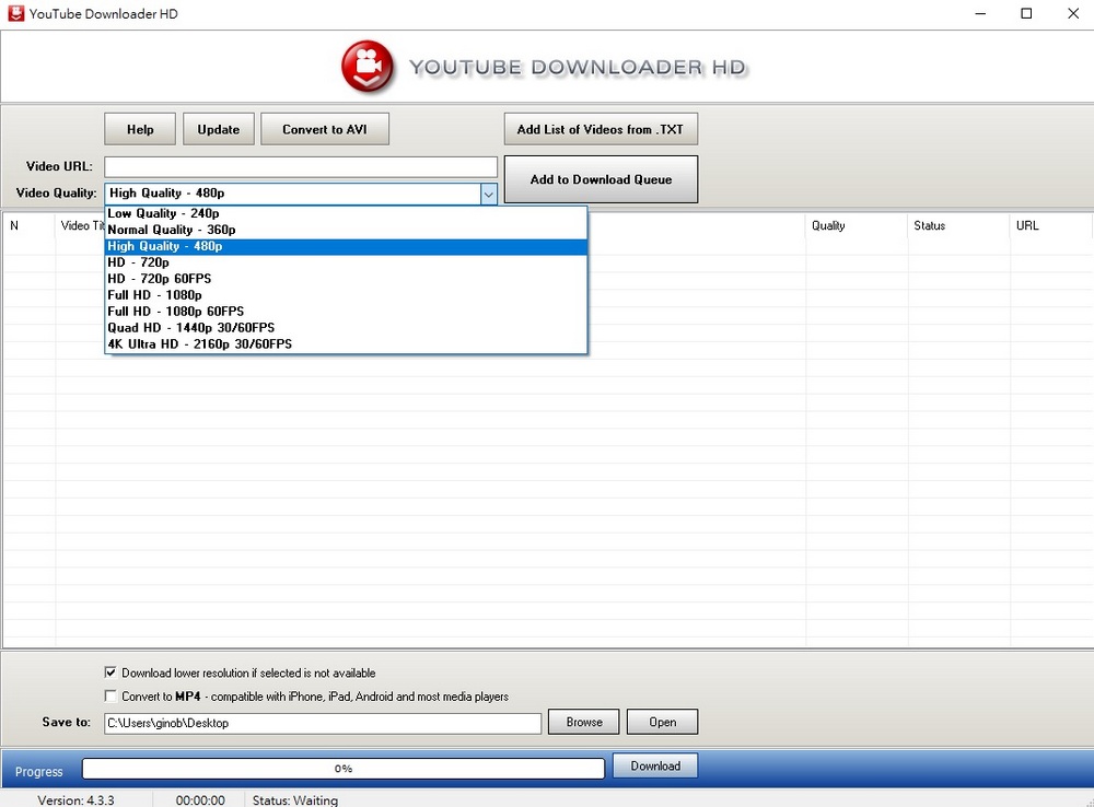 Youtube影片下載 Youtube Downloader HD 讓下載影片變得簡易