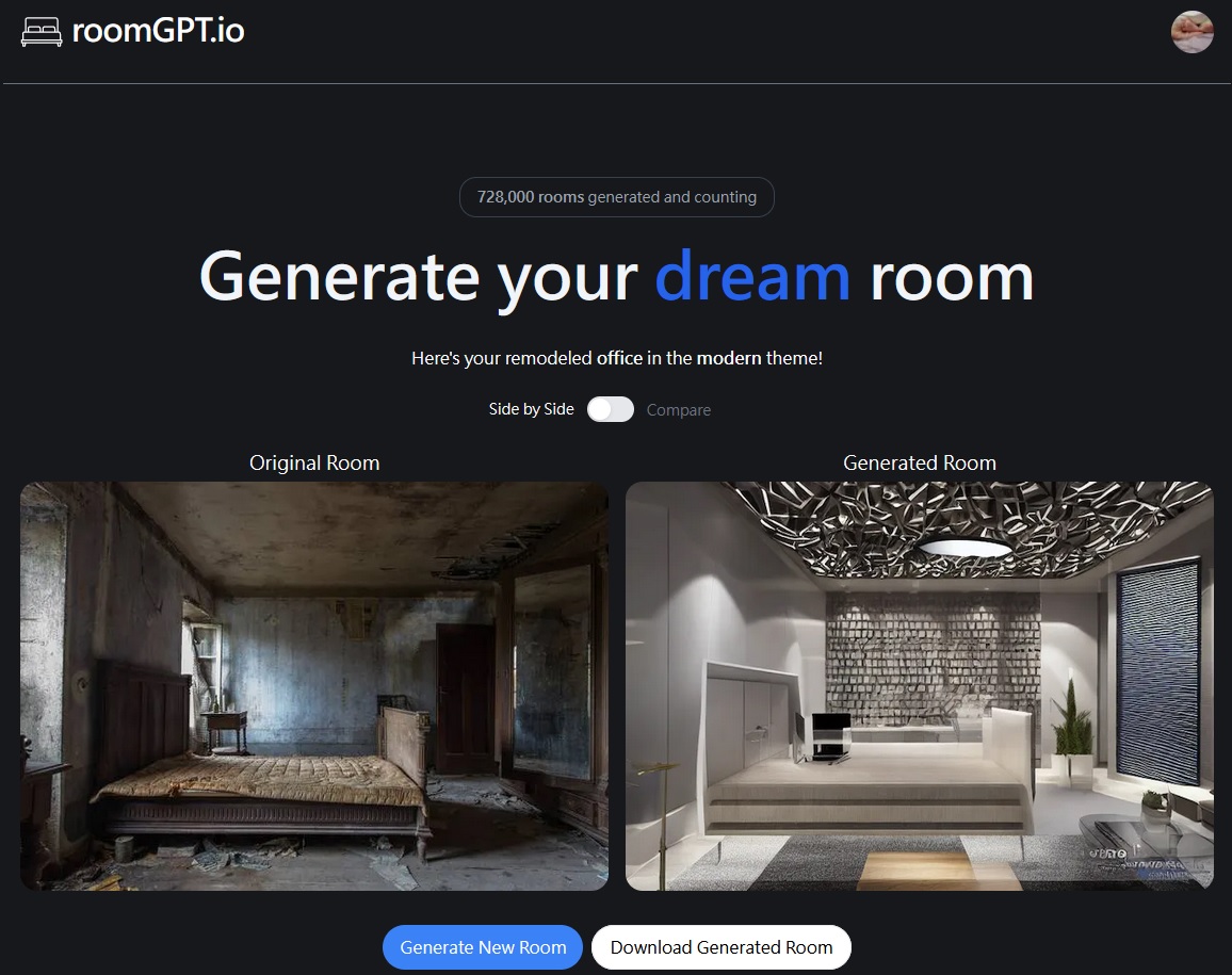 室內設計也能AI一下 roomGPT.io幫你快速生成家的樣子