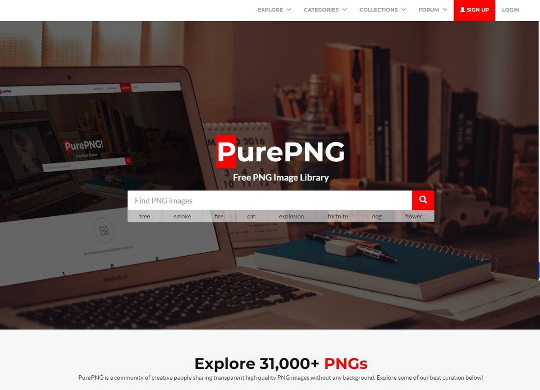 PurePNG去背PNG插圖庫 超過31000+張素材下載 可個人、商用
