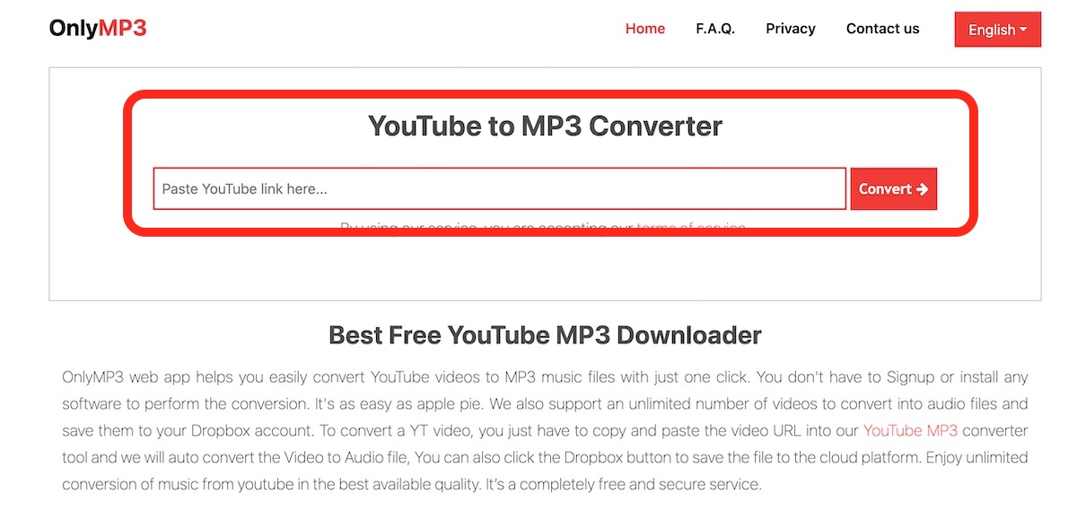 Youtube to mp3 無廣告、操作簡易 OnlyMP3幫你快速Youtube轉檔下載Mp3