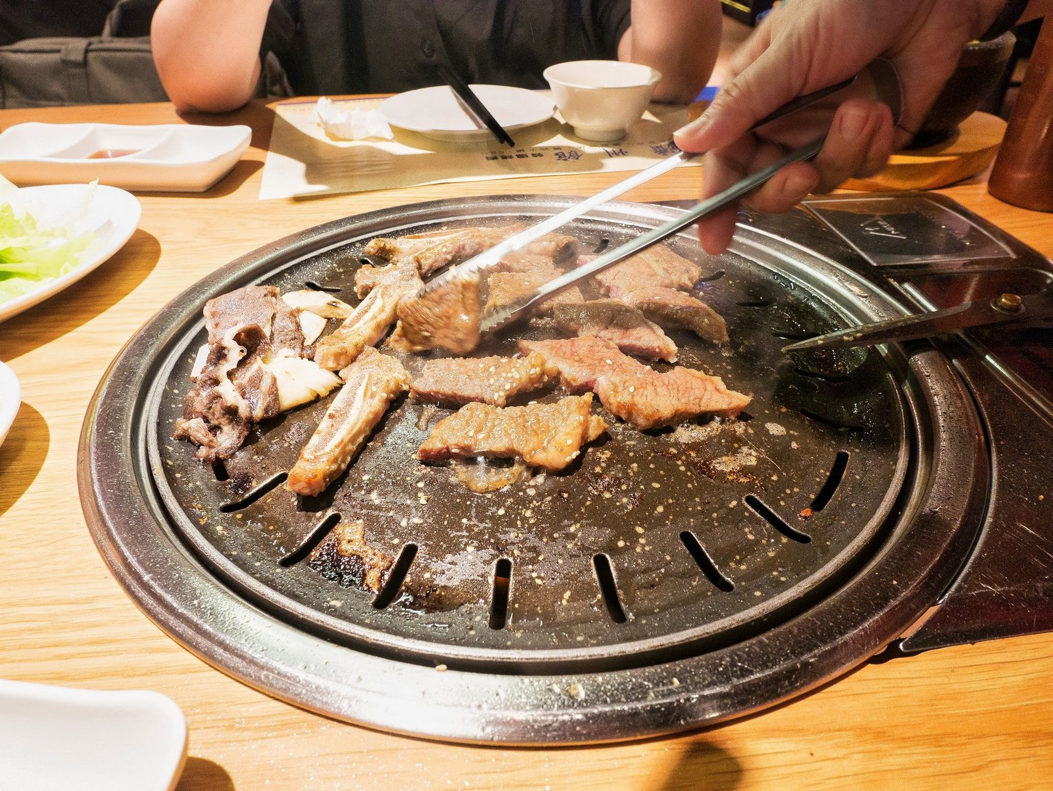 濟洲館韓式烤肉 中山北路宵夜美食食記 極致的牛肉饗宴 雙人烤肉套餐